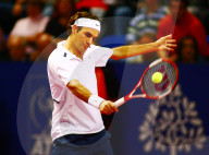 Tennis Davidoff Swiss Indoors, Roger Federer SUI