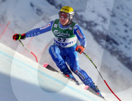 FIS Skirennen Wengen Lauberhorn  Abfahrt Training Ambrosi Hoffmann SUI