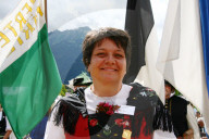 Jodlerfest Interlaken ,Karin Niederberger Zentralpräsidentin Jodlerverband