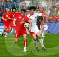 Vorbereitung Fussball-WM 2006: Testspiel Schweiz - China; Frei, Ji Mingyi