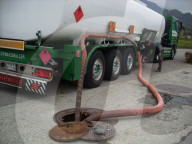 Otto Husmann, Husmann Transporte liefert Benzin