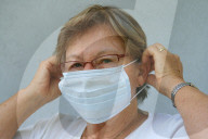 Gesichtsmaske  Schweinegrippe