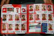 Fussball-WM 2006: Panini-Bildli-Album; Die schweizer Nationalmannschaft
