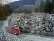 Lastwagentransport