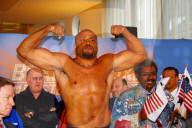 Boxen Schwergewichtskampf in Basel Jameel Mc Cline USA