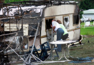 Explosion einer Gasflasche auf dem Campingplatz