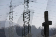 Hochspannungsmasten  Elektrosmog