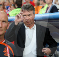 Fussball Euro 2008 Niederlande - Russland Trainer Guus Hiddink (Russland)