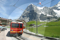 Kleine Scheidegg, Jungfraubahn, Eiger