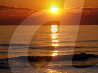 Sonnenuntergang bei Side, Türkei, 2005