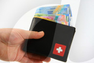 Geldboerse mit Schweizerfranken