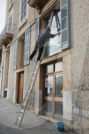 Fensterreiniger  ,Mallorca 
