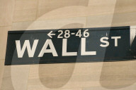 Strassenszene  Wall Street New York