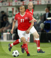 Fussball Schweiz - Liechtenstein Goekhan Inler  (Schweiz)