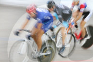Radrennen  Radsport  Wischeffekt