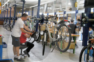 Montage von Flyer Elektrofahrrad