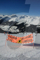  Skipiste Hinweis   Jakobshorn Davos