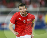 Fussball Schweiz - Liechtenstein Alexander Frei (Schweiz)
