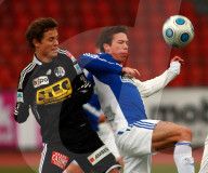 Fussball Roland Linz gegen Lior Etter 