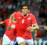 Fussball Schweiz - Zypern Benjamin Huggel (Schweiz)