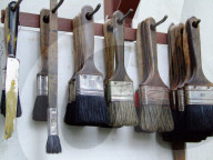 Pinsel, Malerwerkstatt, 2006