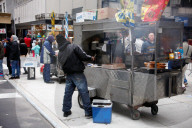 Imbissstand  New York City 