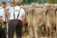 Appenzeller Bauern in Tracht