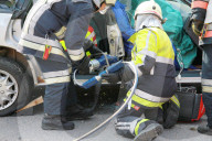 Autounfall Strassenrettung