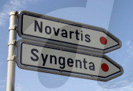 Novartis und Syngenta Wegweiser