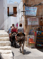 Eseltaxi Lindos  Griechenland 