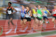 Leichtathletik Herren Wischeffekt 800m