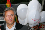 Berlins Buergermeister Klaus Wowereit Ehrengast am Christopher Street Day in Zuerich