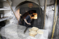 Fladenbrot Tanger   Marokko