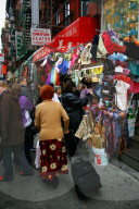 Strassenszene Chinatown New York