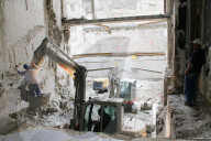 Baugewerbe Bausanierung Baumaschine