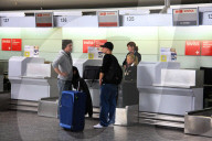 Flughafen, Abflughalle,  Check-in 