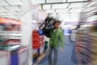 Neueroeffnung Saturn Elektronik - Markt , Wischeffekt