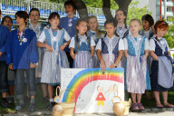 Jodlerfest Interlaken , Trachtenverkäuferin
