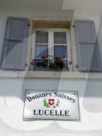 Schweizergrenze bei Lucelle, Zollamt, 2005