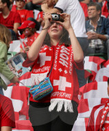 Fussball Schweiz - Liechtenstein Schweizer Fan