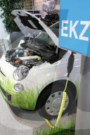 Elektrotankstelle ,  Car Show Zuerich