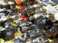 Film- und Foto-Flohmarkt in Wettingen, Fotobörse, 2005