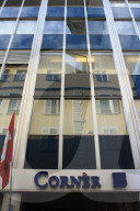 Corner Bank Schriftzug  Tessin