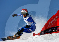 FIS Snowboard Weltmeisterschaft Riesenslalom  Arosa Fraenzi Kohli SUI
