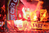 Berner Fans , Feuerwerk und Pyro FC Zuerich - YB