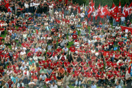 1. August-Feier auf dem Rütli 2005: Rechtsradikalen und andere Zuschauer