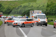 Verkehrsunfall Autobahn Gisikon-Root-Luzern