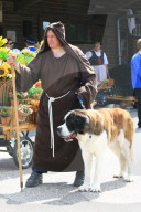 Folklore Schweiz Bernhardiner  Hund
