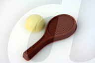 Pralinen Tennisball  - Racket