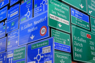 Schweizer Strassenschilder 